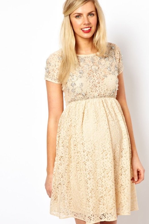 Dress For Baby Shower For Mom To Be / Pink Blush Maternity Kimono