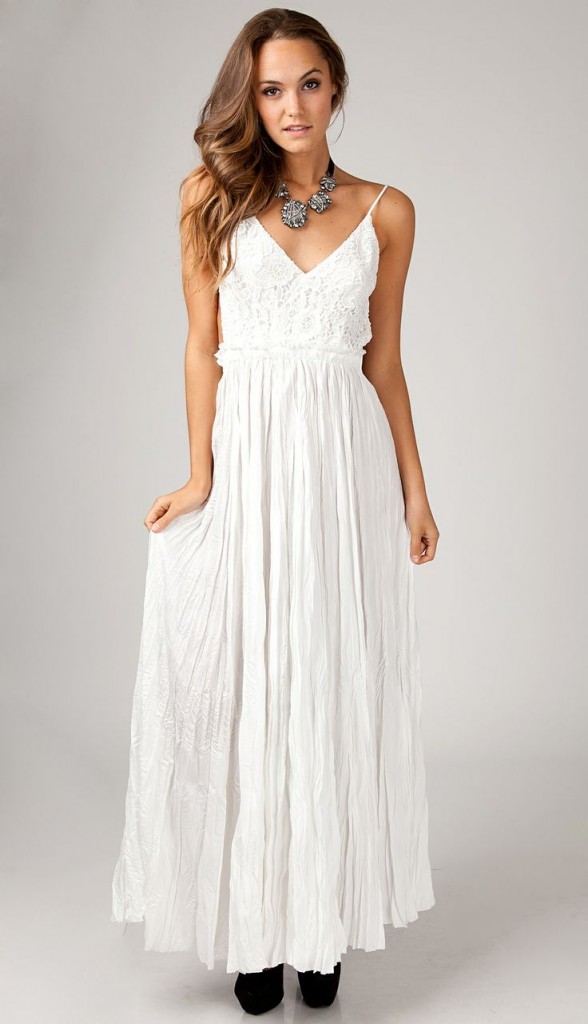PRETTY WHITE MAXI DRESSES FOR THE SUMMER....... - Godfather Style